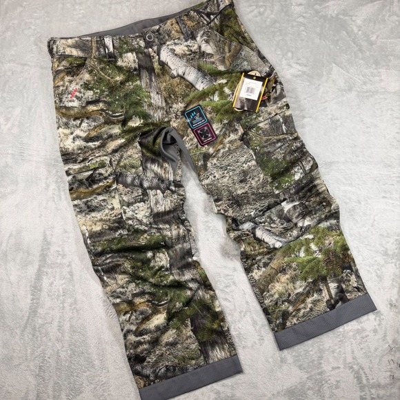 Mossy Oak Other - Mossy Oak Mountain Country Techshell Pants Mens XL 40/42 Camo Hunting TP1149